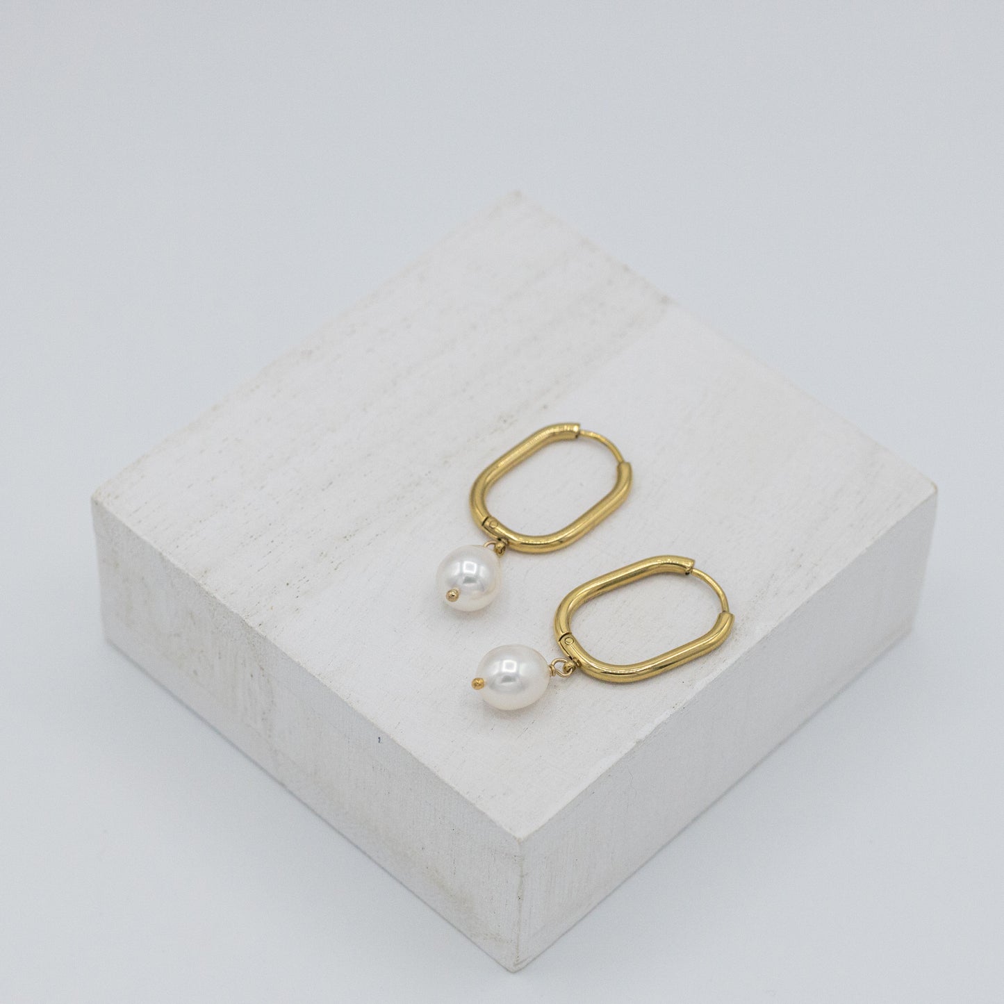 Large Stone Birthstone Earrings With Natural Gemstones